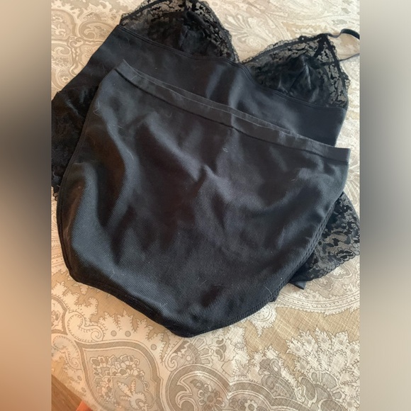 Victoria’s Secret , Cami and High Leg Undies Set, NWOT, XL, Black - Picture 2 of 14